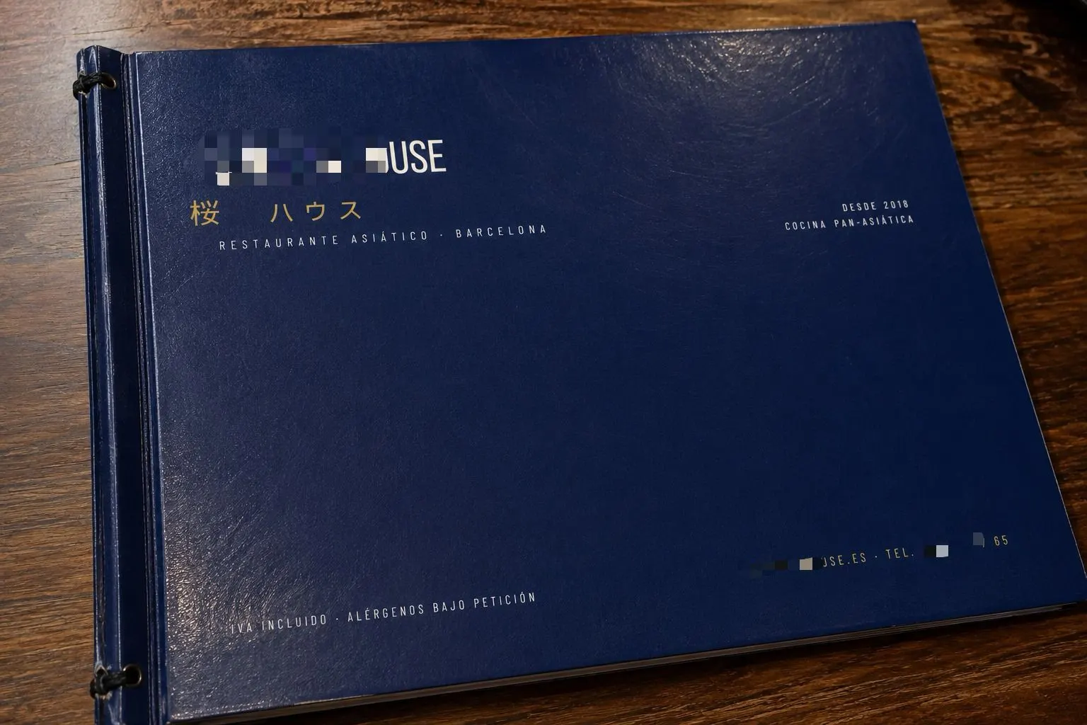 Diseño carta restaurante japonés tradicional Barcelona — PIATTO Agency